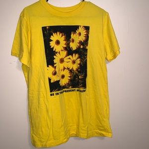 “Be in the present moment” Yellow Shirt ✨